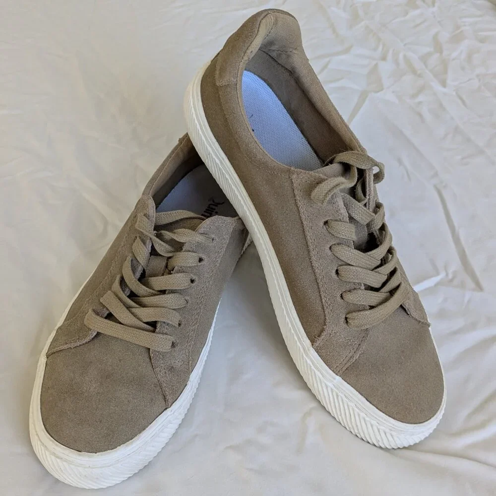Quince Italian Suede Everyday Sneakers - Picture 1 of 9